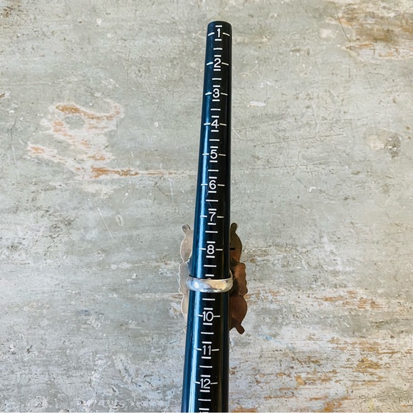 SOLD ♥️ Apache ♥️ Rosella Paxson Sterling Silver & Turquoise Ring - Picture 11 of 14